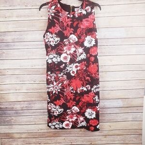 New 👗 Carmen Marc Valvo Flowers Print